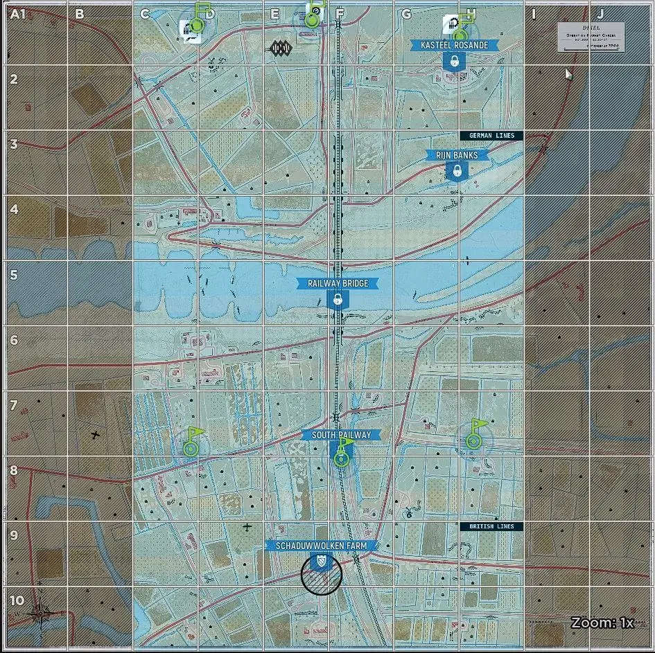 Driel Allies Default Garrisons map image