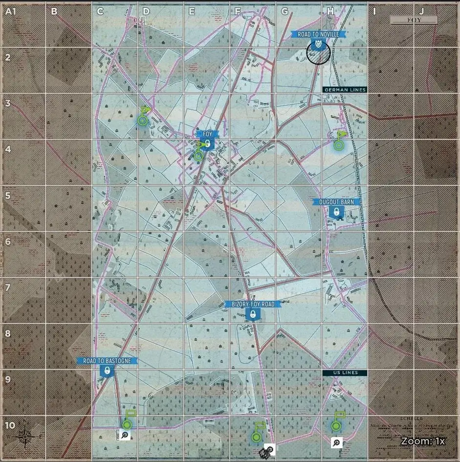 Foy Axis Default Garrisons map image