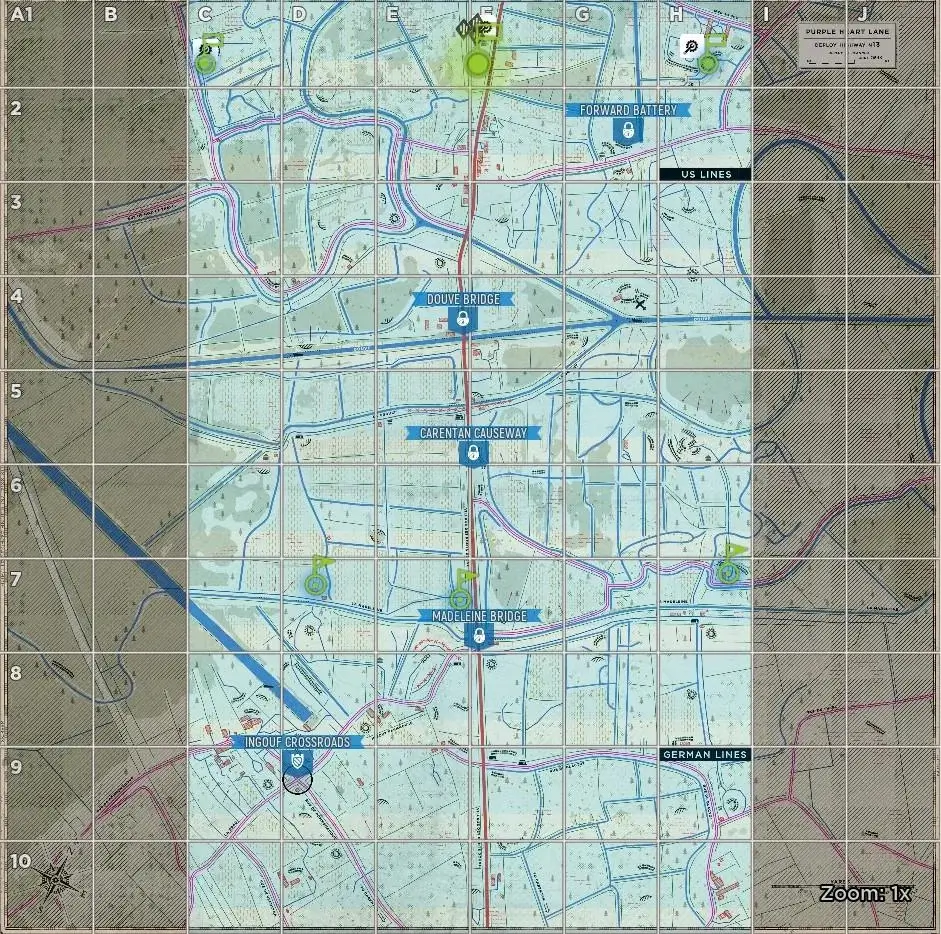 Purple Heart Lane Axis Default Garrisons map image