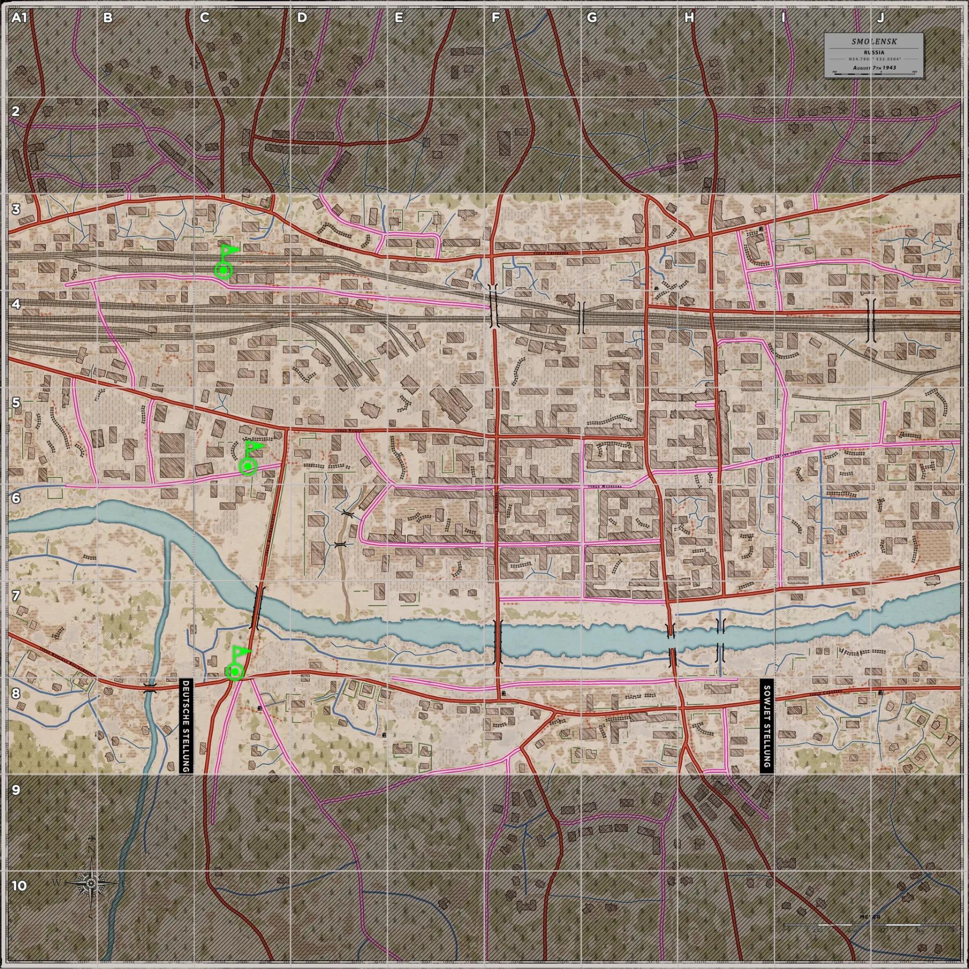 Smolensk Allies Default Garrisons map image